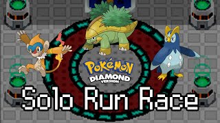 Pokémon Diamond Solo Run Race Grotle vs Monferno vs Prinplup [upl. by Ardnac]