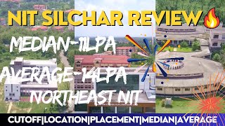 NIT Silchar Detailed Review 🔥Campus❤️Placement💰JOSSACSAB MedianAverage Fees💸JEE 2024 [upl. by Nrol]