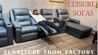 Bespoke Designer Sofa Recliner Sofa Accent Chairs from 35 years Old Factory in Kirti Nagar Delhi [upl. by Hagen794]