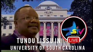 Tundu Lissu Guest Lecturer Corruption Darla Moore School of Business University of South Carolina [upl. by Einram]