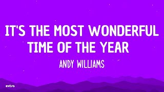 Andy Williams  Its the Most Wonderful Time of the Year Lyrics [upl. by Wilow78]