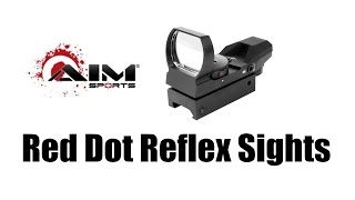 Aim Sports Reflex Red Dot Sights [upl. by Osrick791]