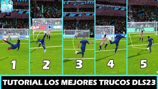 💥 COMO HACER LOS 5 MEJORES TRUCOS  PASO A PASO en Dream League Soccer 2023  JUGARAS Como ¡PRO [upl. by Henning]