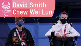 Boccia Gold Medal for David Smith and Silver for Chew Wei Lun  Tokyo 2020 Paralympic Games [upl. by Aivil]