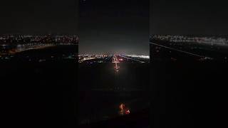 COCKPIT VIEW NIGHT LANDING [upl. by Ecallaw]