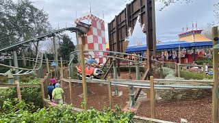 The Barnstormer Full Experience 1080p POV Magic Kingdom Walt Disney World 2024 [upl. by Tobias792]