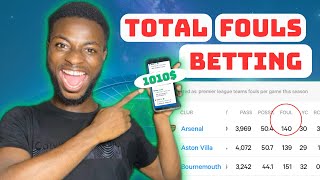 Best soccer betting strategy how to predict total fouls in football matches [upl. by Keffer]