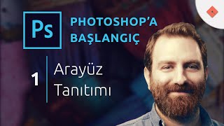 Photoshop Dersleri  Başlangıç 1  Arayüz Tanıtımı amp İlk Çizgimiz [upl. by Loring541]