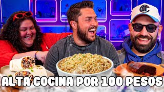 Convertimos 100 pesos en Alta Cocina ft cheflandeta [upl. by Hazard]