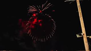 Seekonk speedway 2024 thrill show fireworks [upl. by Rimidalg992]