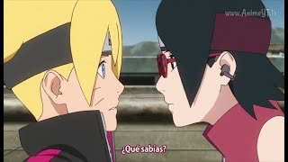 Boruto Se Pone Nervioso Por Estar Muy Cerca De Sarada [upl. by Ennayelsel404]