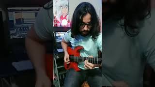 Slipknot  Psychosocial Guitar Solo By Didos 🎃 halloween slipknot guitarcover [upl. by Lesak58]