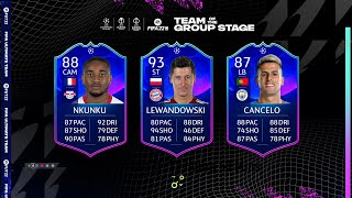 TOTGS PREDICTIONS FIFA 22 TEAM OF THE GROUP STAGE PREDICTION [upl. by Africa]