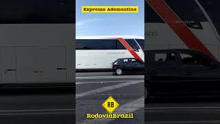 EXPRESSO ADAMANTINA MARCOPOLO G7 1200 6X2 BR 381 KM 41 rodoviabrazil shorts [upl. by Josefina]