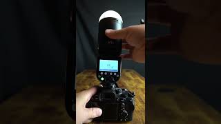 Camera Flash tip for beginners  Godox v1 lamp mode shorts [upl. by Aradnahc134]