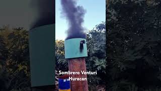 Chiminea Venturi Huracan chiminea humo viento sin humo [upl. by Beale]