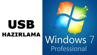 Windows 7 Kurulum USB HAZIRLAMA [upl. by Annerol]