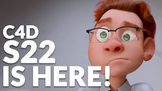 CINEMA 4D S22 RELEASED  NEW FEATURES [upl. by Khan]