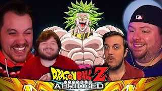 Reacting to DBZ Abridged Broly MOVIE Without Watching Dragon Ball Z [upl. by Christiano]