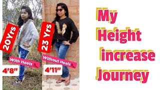 How I increased my height from 48quot to 411quot after 20 yrs  Height increase results [upl. by Furtek160]