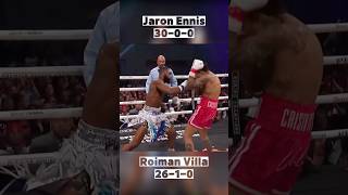 Ennis vs Villa  Fight Highlights JaronEnnis RoimanVilla fight sports boxing shorts [upl. by Adkins]