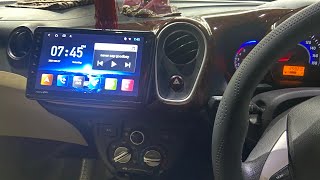 Honda Mobilio with Nippon Android 9 pro stereo nippon hondacarsindia mobilio sahibacar [upl. by Sauers]