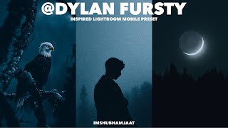 Dylan Furst  Inspired professional Preset  How To Edit Like DYLAN FURSTY [upl. by Tertia]