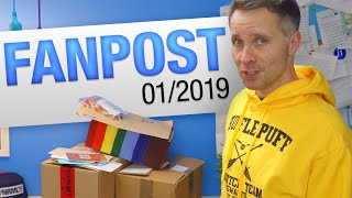 Fanpost auspacken 012019  jungsfragende [upl. by Enilekaj]