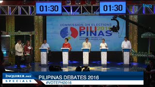 FULL VIDEO Pilipinas Debates 2016 in Cagayan De Oro [upl. by Nylac844]