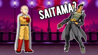 Saitama in JoJo HFTF [upl. by Erasmus]