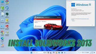 Install Solidworks 2013 [upl. by Atoiganap]