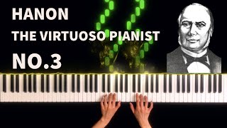 Hanon  The Virtuoso Pianist in 60 Exercises No3 [upl. by Shatzer]