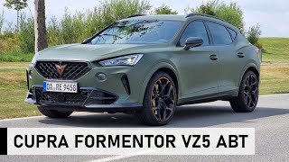 2022 Cupra Formentor VZ5 ABT Braucht man die 450 PS  Review Fahrbericht Test [upl. by Nnahtur]