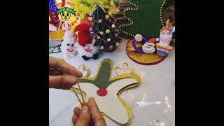 Christmas Ornaments  ✨ Cute Smiley Star shorts christmasdecoration christmasornament [upl. by Nitin]