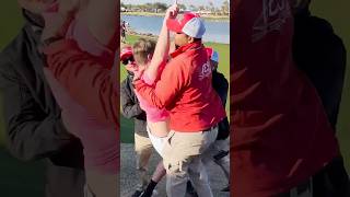 wait for it😭 Air Horn at Pro Golf Tournament FredBeyer prank shorts [upl. by Ardenia]