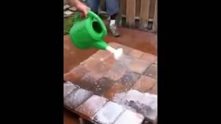 How To Apply EcoFriendly Paver Cleaner [upl. by Lonier]