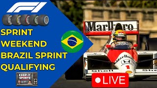 F1 2024 BRAZIL SPRINT WEEKEND SPRINT QUALIFYING LIVE [upl. by Hsilgne743]