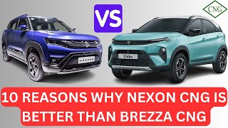 Brezza CNG लेने वालो रुक जाओ 🛑  पहले Nexon CNG आ जाने दो 🔥 [upl. by Kathe]