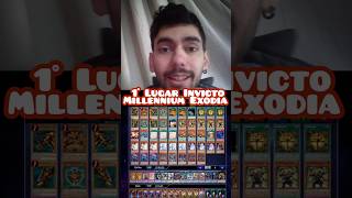 EXODIA MILLENNIUM 1° LUGAR INVICTO yugioh decklist [upl. by Cilla]