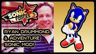 SONIC FORCES  Ryan Drummond Voice Mod w Adventure Sonic 4K60fps SADX [upl. by Emiline]