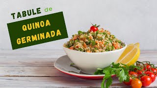 Tabule de quinoa germinada [upl. by Irved]