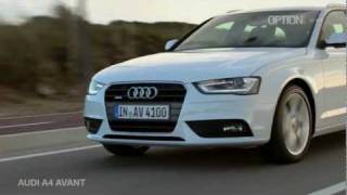 New AUDI A4 Avant 2012 Driving Scene HD Option Auto News [upl. by Ellehs523]