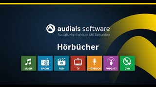 Audials 2016 in 120 Sekunden Hörbücher konvertieren [upl. by Ellord215]