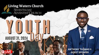 Living Waters SDA Church Youth Worship Service 83124 [upl. by Chinua]