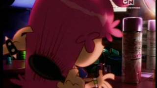 Hi Hi Puffy Ami Yumi Bumper  Yumi Brushes Amis hair [upl. by Annaegroeg]