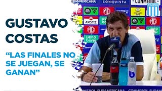 Conferencia de prensa de Gustavo Costas y Bruno Zuculini  Racing 2 vs Corinthians 1 31102024 [upl. by Enelia]