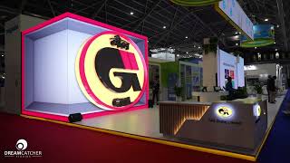 3D Anamorphic Led displayed at Gastech Singapore at Gail Indias pavilion [upl. by Kliment]