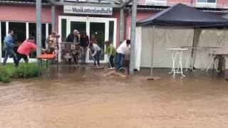 Starkregen und Unwetter in Jettenbach Landkreis Kusel [upl. by Hras469]