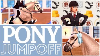 PONY SHOWJUMPING CHAMP The Jump Off II Star Stable Realistic Roleplay [upl. by Fleeta]