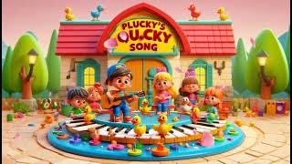 Plucky’s Quacky  A Fun and Silly Duck Song for Kids [upl. by Aneehsal466]